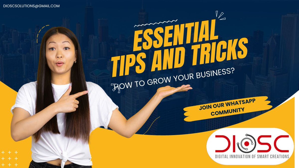 Dioscsolutions's tweet image. To find a business management system:

1. Identify your needs and budget.

This concise process will help you find the right system for your business.

Join our WhatsApp community for more information. 👇

buff.ly/3sfvfOZ

#DioscSolutions #HotelManagement #DMS