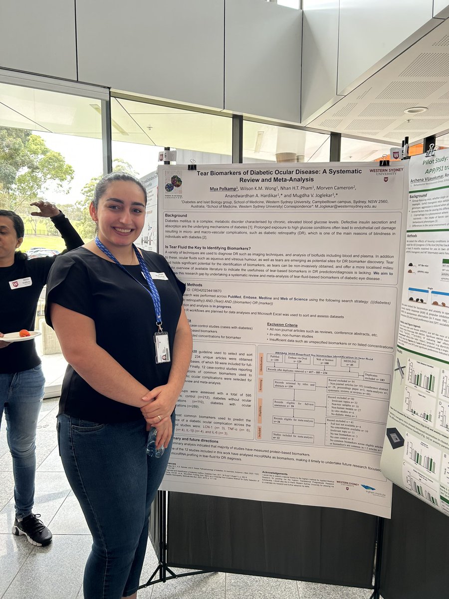 Such a great day at the Health Cluster Showcase at <a href="/westernsydneyu/">Western Sydney University</a>. I presented my first ever poster and got to witness the wonderful discussions that took place!