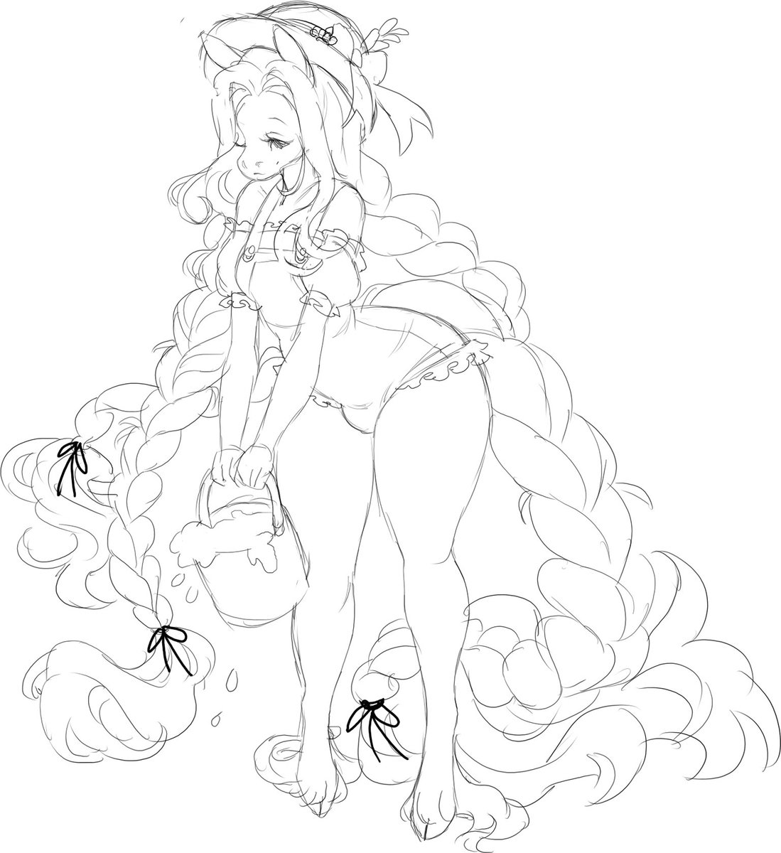 nsfw_darling's tweet photo. Two sketch 3️⃣5️⃣ each c0mment to cla1m https://t.co/twfvgHWxo9