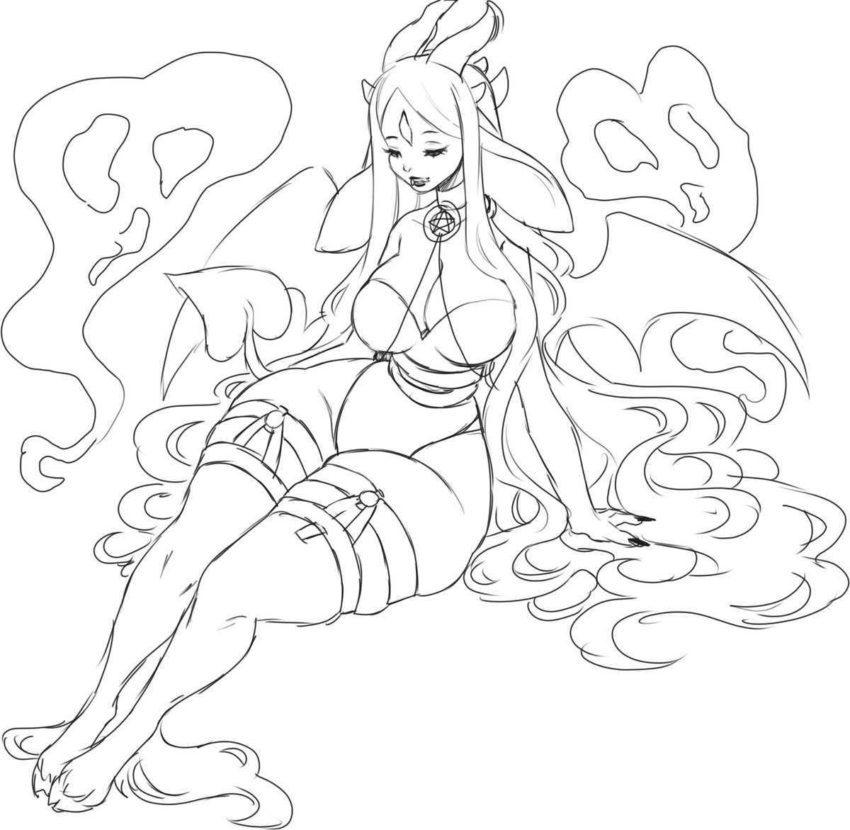nsfw_darling's tweet photo. Two sketch 3️⃣5️⃣ each c0mment to cla1m https://t.co/twfvgHWxo9