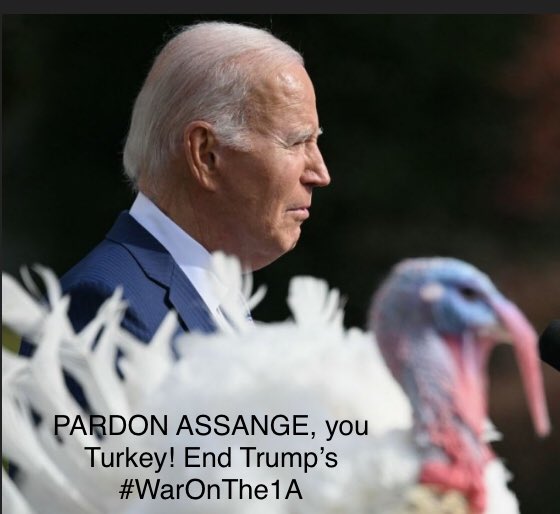 @FreeAssangeDoco @anthonyzenkus And not all turkeys have feathers! #FreeAssange End the #WarOnThe1A