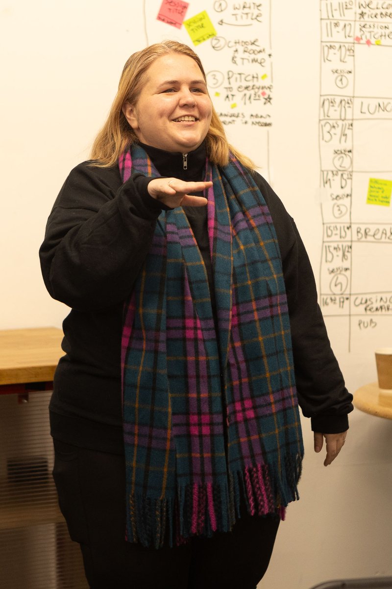 codebarGlasgow's tweet image. some lovely memories from #uncodebarScotland
session pitches. At unconference everyone can propose their talk, discussion, presentation