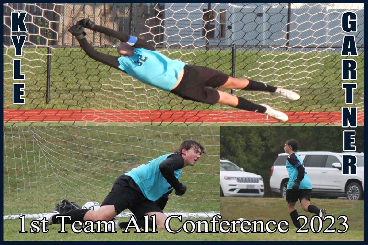 stplancersoccer's tweet photo. Congratulations to Kyle Gartner for receiving "1st Team All Conference" honors for Goaltending for 2023!! https://t.co/lQt9Hds40Z