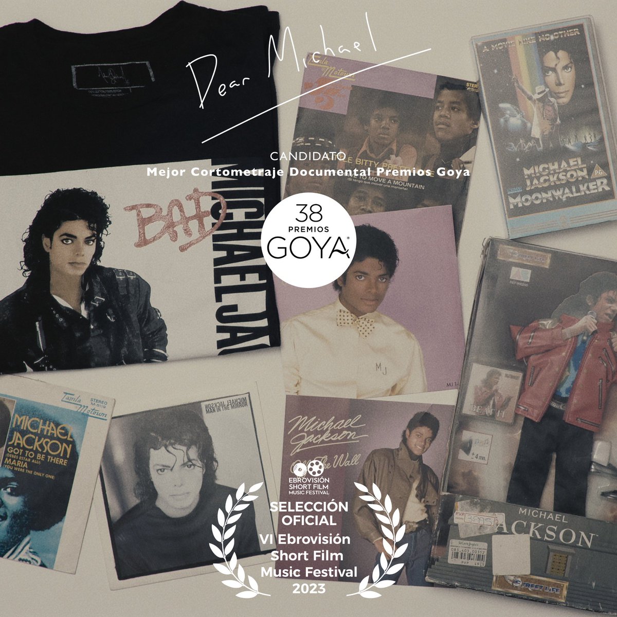 Joan Bover 🦍 (@boverpalma) on Twitter photo 🍿 <a href="/DearMichaelFilm/">Dear Michael 📀</a> en Miranda de Ebro, en la Sección Oficial de <a href="/ebrocorto/">Ebrovisión SFMF</a> 🙌🏻
🏆 Cortometraje Documental Candidato a los <a href="/PremiosGoya/">Premios Goya</a>
#MichaelJackson #Thriller #somosdocma <a href="/TheCircularGr/">The Circular Group</a> @agfreak <a href="/a_docma/">DOCMA</a> <a href="/IB3/">IB3</a> <a href="/ConselldeMca/">Consell de Mallorca</a> <a href="/MarcosCabota/">Marcos Cabotá 🎬</a> <a href="/farvisuals/">FAR VISUALS</a> <a href="/IEBalearics/">Institut d'Estudis Baleàrics</a> 🍿 <a href="/DearMichaelFilm/">Dear Michael 📀</a> en Miranda de Ebro, en la Sección Oficial de <a href="/ebrocorto/">Ebrovisión SFMF</a> 🙌🏻
🏆 Cortometraje Documental Candidato a los <a href="/PremiosGoya/">Premios Goya</a>
#MichaelJackson #Thriller #somosdocma <a href="/TheCircularGr/">The Circular Group</a> @agfreak <a href="/a_docma/">DOCMA</a> <a href="/IB3/">IB3</a> <a href="/ConselldeMca/">Consell de Mallorca</a> <a href="/MarcosCabota/">Marcos Cabotá 🎬</a> <a href="/farvisuals/">FAR VISUALS</a> <a href="/IEBalearics/">Institut d'Estudis Baleàrics</a>
