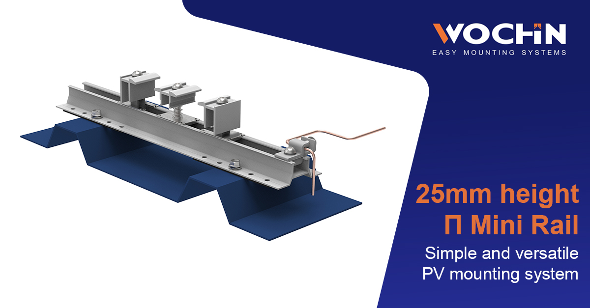 WochnEurope's tweet photo. ✨As the easiest solar installation way, #WOCHN Mini Rail mounting system is very hot for solar instllation on trapezoid metal sheet. If you choose Mini Rail system, it will help you save about 20% - 40% installation time.
https://t.co/4uMd58rbtj https://t.co/UaX2QOgpIT