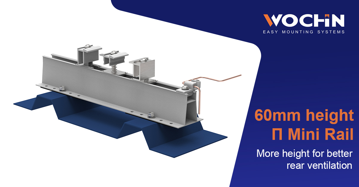 WochnEurope's tweet photo. ✨As the easiest solar installation way, #WOCHN Mini Rail mounting system is very hot for solar instllation on trapezoid metal sheet. If you choose Mini Rail system, it will help you save about 20% - 40% installation time.
https://t.co/4uMd58rbtj https://t.co/UaX2QOgpIT