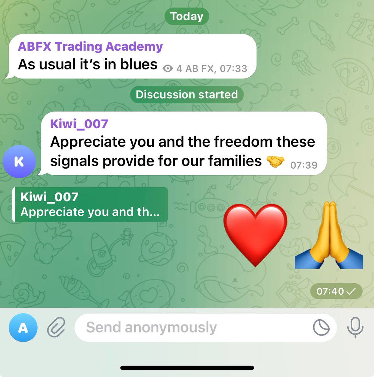 abiringwo's tweet photo. What we do daily 

Click the link to join free signals 

https://t.co/XKIK0esqcA

#Trading #forex #forexsignal https://t.co/ICT399nLjA