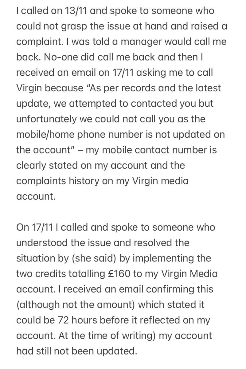 jo_cunningham's tweet photo. A sad tale of @virginmedia woe - anyone have advice / experience of something similar?

I'm reluctant to spend another hour on the phone trying to get this sorted before the direct debit goes out. 😤

Or do I cancel the direct debit? https://t.co/QckGcrIyoZ