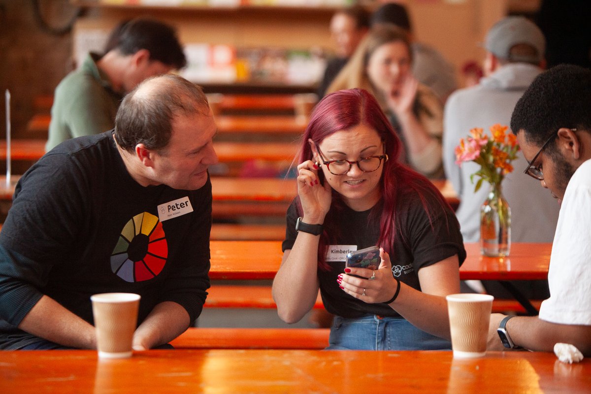codebarGlasgow's tweet image. #uncodebarScotland was a big gathering of @codebar @codebarEd and @codebarGlasgow community.
Thank you for being part of it!