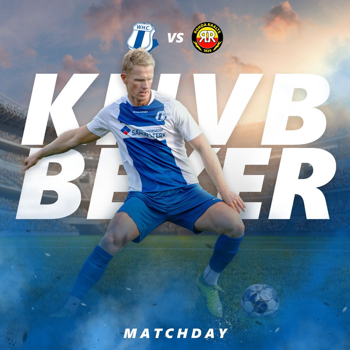 whcwezep1's tweet photo. 🔵⚪️MATCHDAY⚪️🔵

Vandaag staat er een beker kraker voor WHC op het programma, waarbij de inzet een plek in de volgende ronde van de beker is. De tegenstander van vanavond is Rohda Raalte.

Hopelijk zien we jullie vanavond om 20:00 op Sportpark Mulderssingel. https://t.co/SSCaFqsxuL