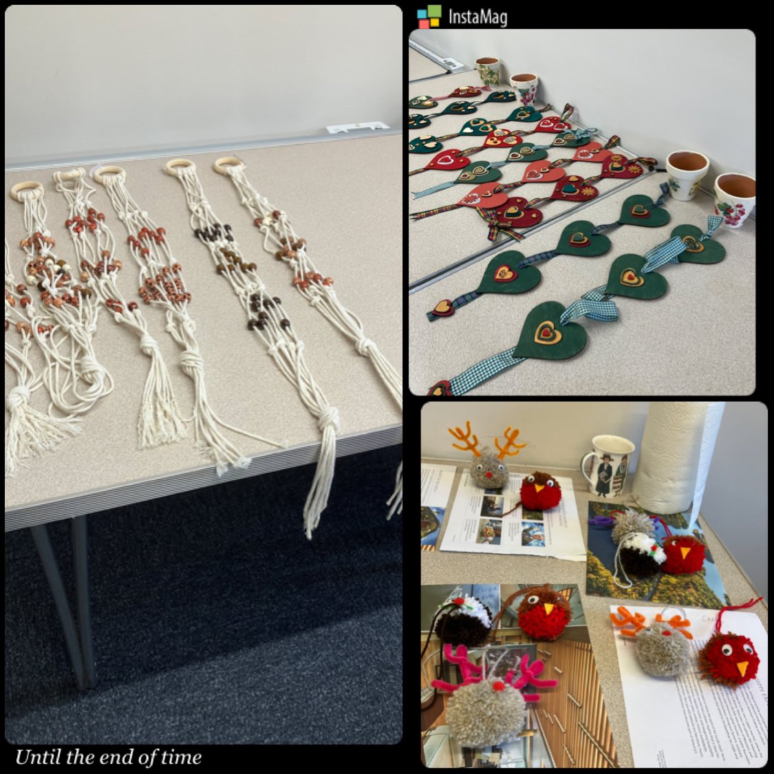 @surreyfedwi Crafts from a recent dabble day in Suffolk West