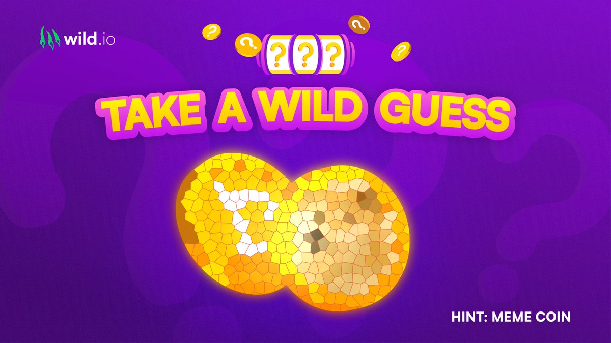 wild_io's tweet photo. 🎁 20 FS GIVEAWAY 🎁
Can you guess the memecoin?
🔁 + Follow + Reply to join. https://t.co/UWQ89kplr4