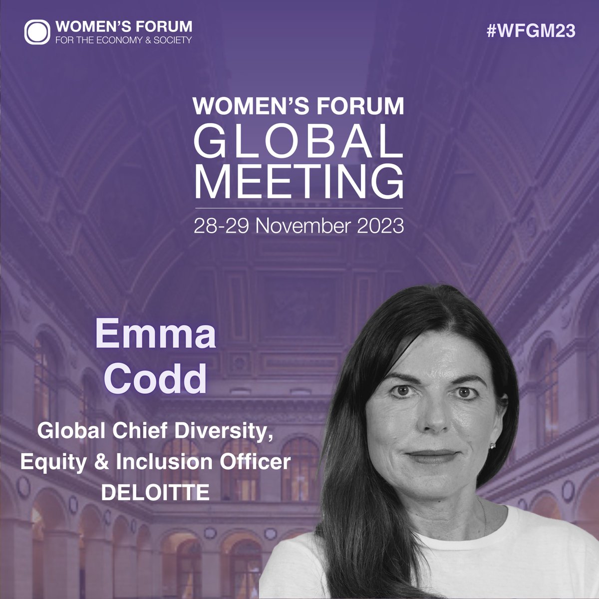 I’m looking forward to speaking about “The role of companies and society in creating a safe space for women’s health” on 28 Nov at the 2023 @womens_forum global meeting in Paris, focused on advancing women's rights all over the world #WFGM23 events.womens-forum.com/women-s-forum-…