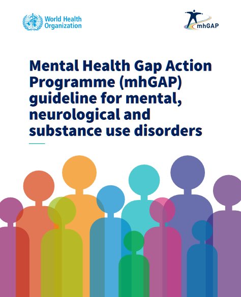 🚨The 3rd edition of the mhGAP guideline is here! 

It contains new & updated evidence-based recommendations that can be useful for non-specialists to provide treatment & care to people with MNS conditions.

🔗- who.int/publications-d…