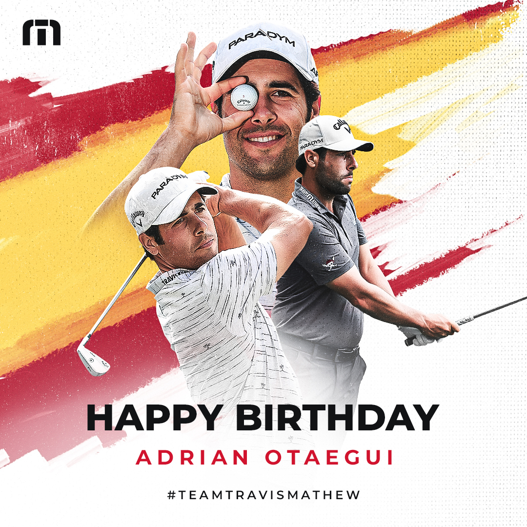TravisMathew_EU's tweet photo. Happy Birthday to our guy @adrianotaegui 🎉🎉🏴‍☠️

#teamtravismathew https://t.co/RAribAohQ8
