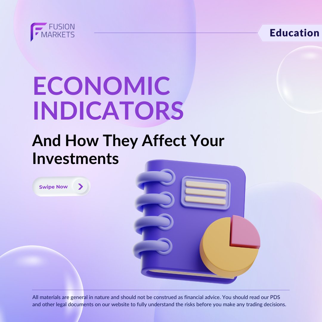 FusionMarkets's tweet image. Drowning in economic jargon from the news? 🌐 

Let&apos;s simplify! 

Here&apos;s a quick breakdown of three common economic indicators and how they impact your investments! 💰

 #EconomicsMadeEasy #InvestingInsights #personalfinances #econs #learneconomics #moneymanagementtips