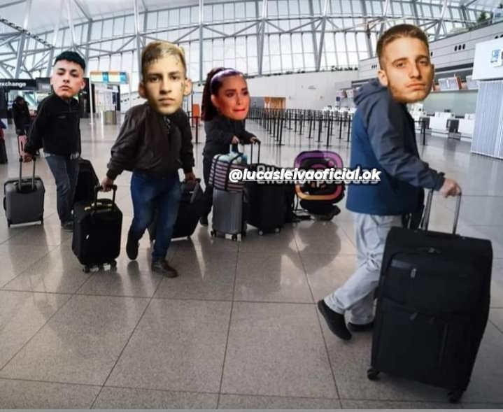 Lucasleivaok's tweet image. Mientras tanto, lali L gante wos y trueno.