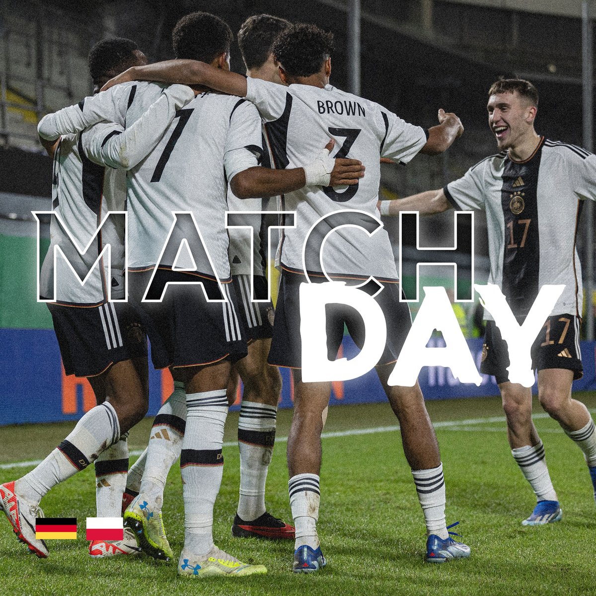 A double-fixture matchday! 🤩

#DFBTeam #AUTGER #HERZZEIGEN #GERPOL | 📸 DFB