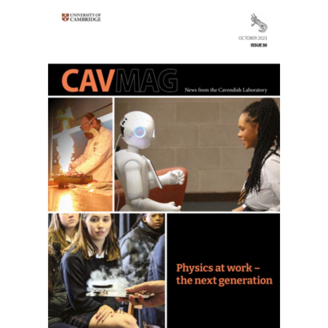#CavMag autumn 2023 is out! Read about our latest events with schools, progress on the Ray Dolby Centre, and Katharine Burr Blodgett’s invisible glass. Plus, the latest research and events from Physics. Access the magazine here 👉 phy.cam.ac.uk/files/cavmag_3… #CavendishAlumni