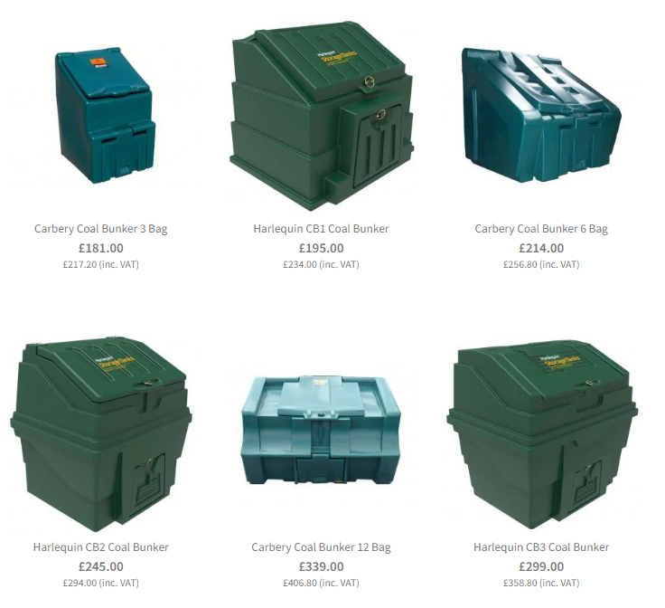 Solid fuel bunkers are an easy and convenient way to store coal, briquettes and other solid fuels 🔥 #SolidFuel #bunkers #SolidFuelBunkers #TanksForEverything tanksforeverything.co.uk/extras-storage…