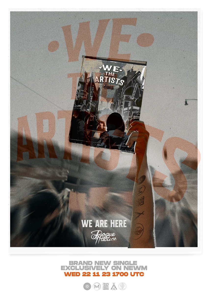 RogueTactics_'s tweet photo. //:Outgoing_message<PARAblu>
"Be in control of your music, thats what we came here for right?"
No more dancing to the tune of oppression Nomads. Let's build our own future. Web3
#IndependentArtists #WeTheArtists #Cardano #NFT #ProjectNEWM #SickCity #ThreefoldBold #RogueTactics https://t.co/cXJ01F3ICH