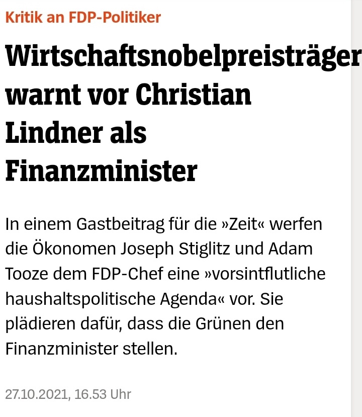 Wir können zumindest nicht behaupten, wir seien nicht gewarnt worden ☝️