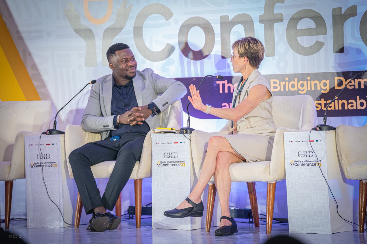 olorunwababs's tweet image. On News, Technology and Innovation 

Conversation with Amy Mitchell (@asmitch), Executive Director at the Center for News, Technology &amp;amp; Innovation, and Akintunde Babatunde (@olorunwababs), Director of Programs at the Centre for Journalism Innovation and Development. Delving into…