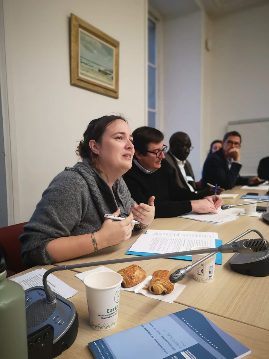 Merci à <a href="/leboucher_elise/">Élise Leboucher</a> qui marraine ce matin une rencontre à <a href="/AssembleeNat/">Assemblée nationale</a> où notre collectif <a href="/coordinationsud/">Coordination SUD</a> présente les enjeux d'une suspension de l'#APD au Sahel avec le <a href="/ccfd_tsolidaire/">CCFD-Terre Solidaire</a>, <a href="/FORIM_MD/">FORIM</a>, <a href="/AVSF_ONG/">Agronomes & Vétérinaires Sans Frontières</a>, <a href="/blueEnergy_fr/">blueEnergy France</a>, <a href="/CoalitionEau/">Coalition Eau</a> avant le débat de cet après-midi.