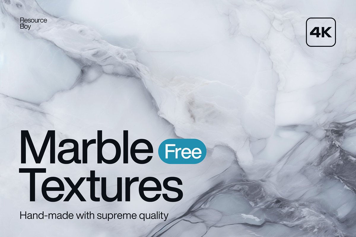 Resource_Boy's tweet image. Revamp your designs with a touch of elegance!🎨✨ Grab your Free 300 Marble Textures today and elevate your creative projects. 
💻🔗resourceboy.com/textures/marbl…
#FreeTextures #Marbletexture #Photoshop #JPG #CreativeResources #GraphicDesign #Commerciallicense