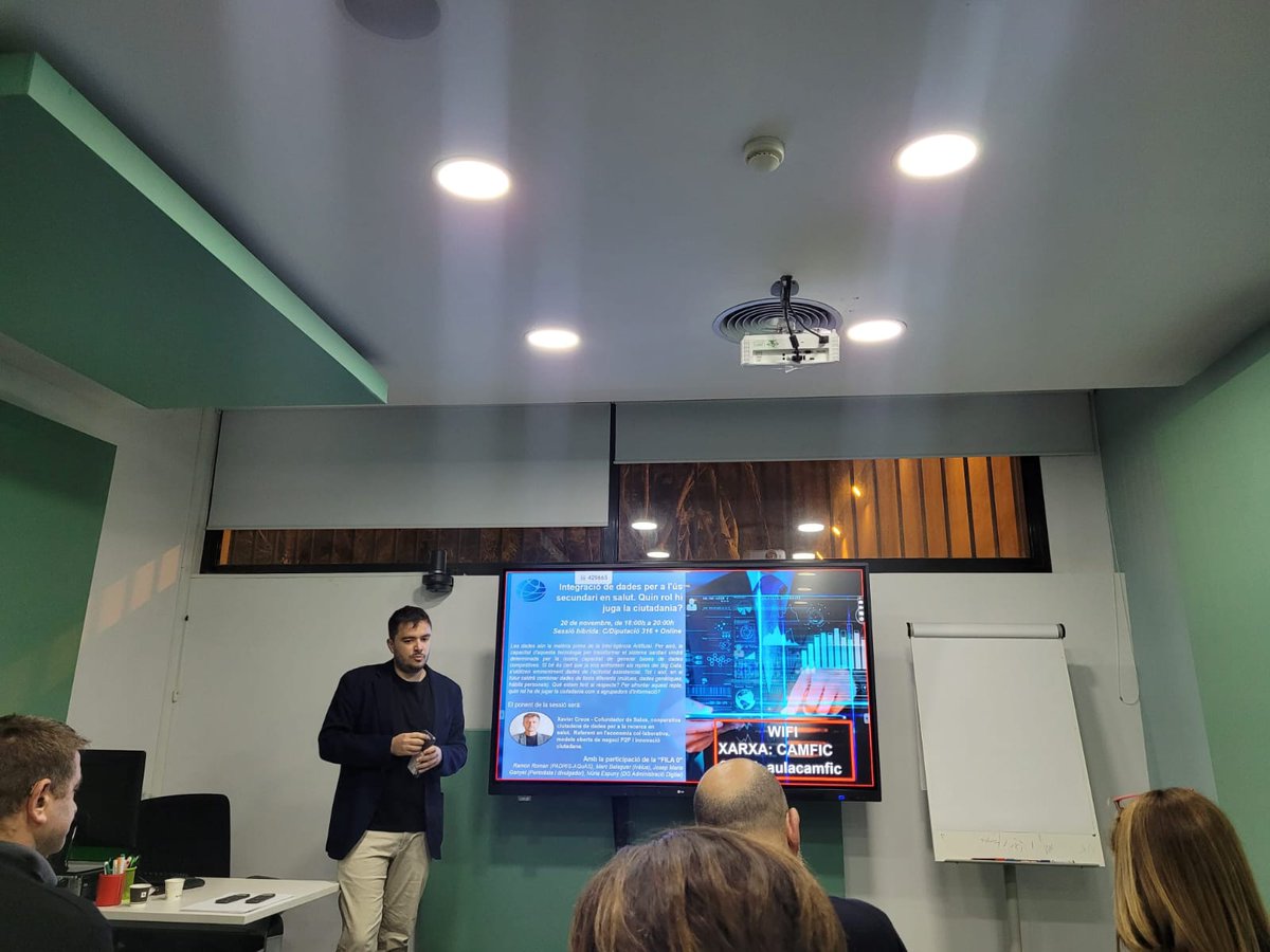 SCSD (@scsalutdigital) on Twitter photo Mil gràcies als participants de la discussió d'ahir "Integració de #dades per a l' #ússecundari. Quin rol hi juga la #ciutadania?" <a href="/SalusCoop/">Salus.Coop</a> <a href="/javicreus/">javi creus</a> <a href="/ganyet/">Josep M. Ganyet</a> <a href="/AQuAScat/">AQuAS</a> <a href="/NuriaEspuny/">Núria Espuny Salvadó</a> @ticsalut <a href="/Ivalua_Cat/">Ivàlua - Institut Català d'Avaluació de Pol. Púb.</a>
Ens veiem en la propera sessió 🔜 🙂#SocietatCatalanaSalutDigital Mil gràcies als participants de la discussió d'ahir "Integració de #dades per a l' #ússecundari. Quin rol hi juga la #ciutadania?" <a href="/SalusCoop/">Salus.Coop</a> <a href="/javicreus/">javi creus</a> <a href="/ganyet/">Josep M. Ganyet</a> <a href="/AQuAScat/">AQuAS</a> <a href="/NuriaEspuny/">Núria Espuny Salvadó</a> @ticsalut <a href="/Ivalua_Cat/">Ivàlua - Institut Català d'Avaluació de Pol. Púb.</a>
Ens veiem en la propera sessió 🔜 🙂#SocietatCatalanaSalutDigital