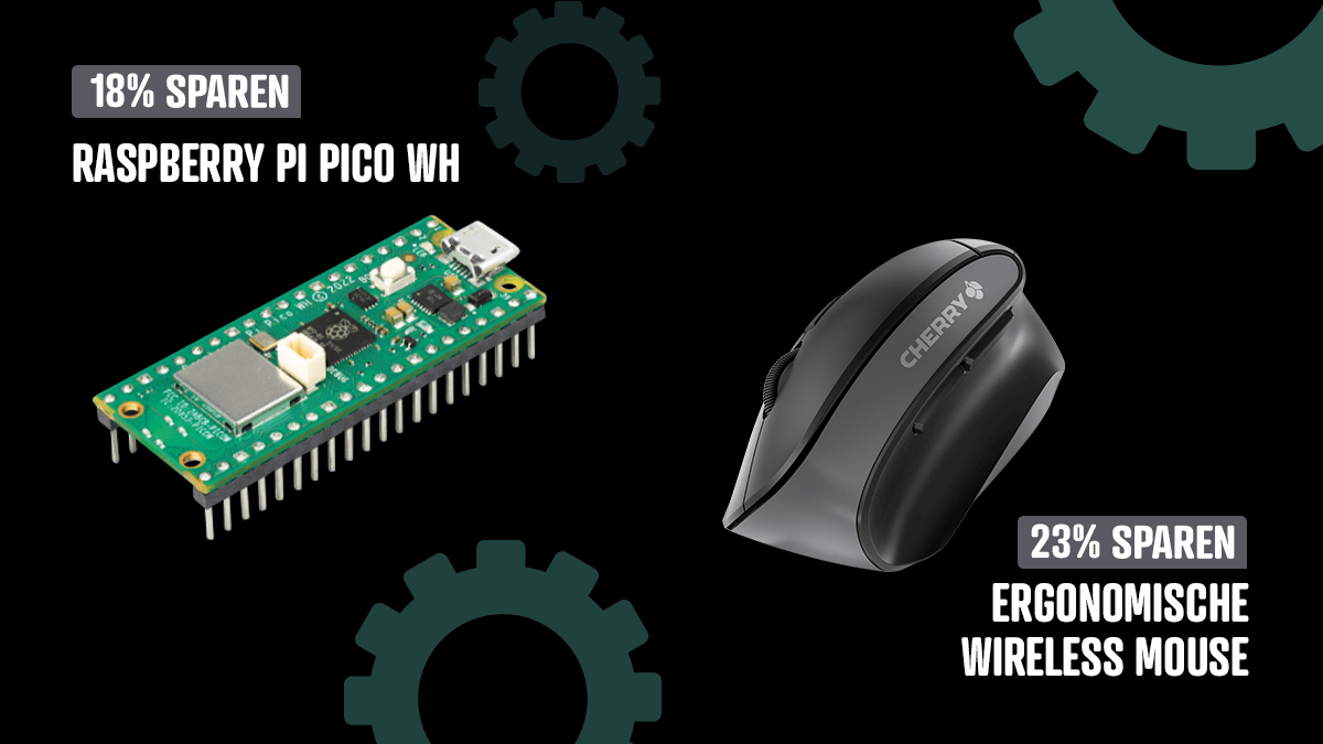 reichelt_el's tweet photo. Jeden Tag spannende Angebote in unserer #projectblack Week! Für die #Maker steht der #Raspberry Pi Pico WH heute auf dem Plan, falls Ihr eher auf der Suche nach einer ergonomischen Mouse seid, werdet Ihr zudem fündig 👉  https://t.co/kFIIkZHr2k

#bestpartofyourproject #angebote https://t.co/2E47zsfOS7