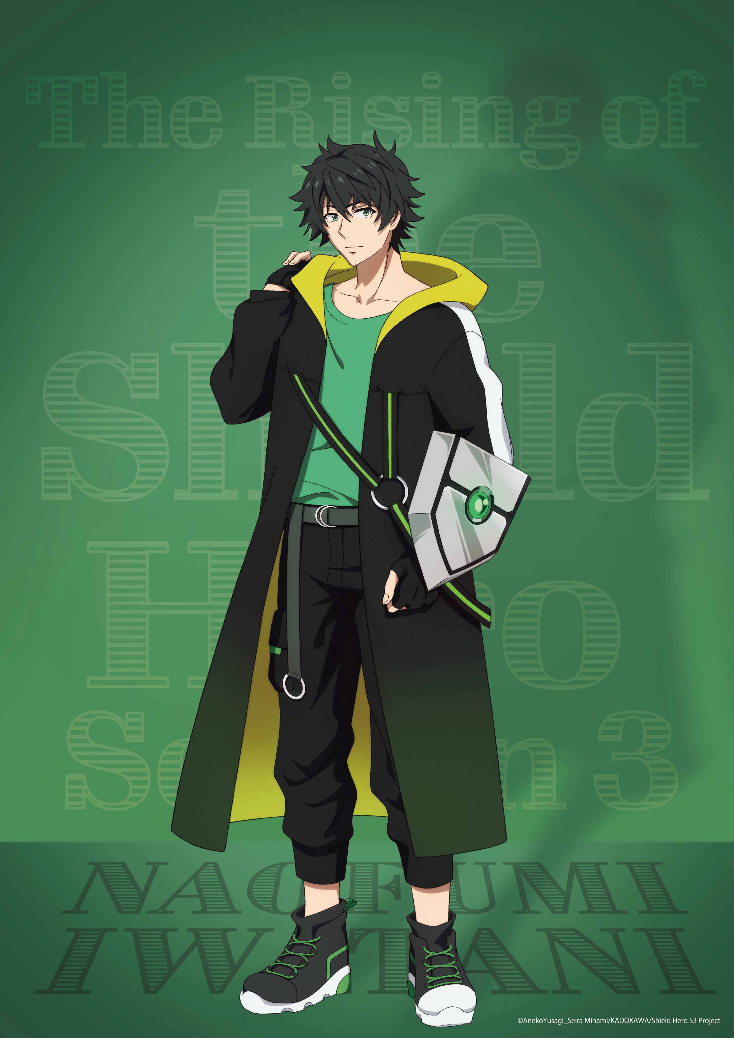 メガジャケ 岩谷尚文 盾の勇者の成り上がり　CD　ジャケット 盾の勇者の成り上がり Season 2 - 岩谷尚文 BIGアクリルスタンド