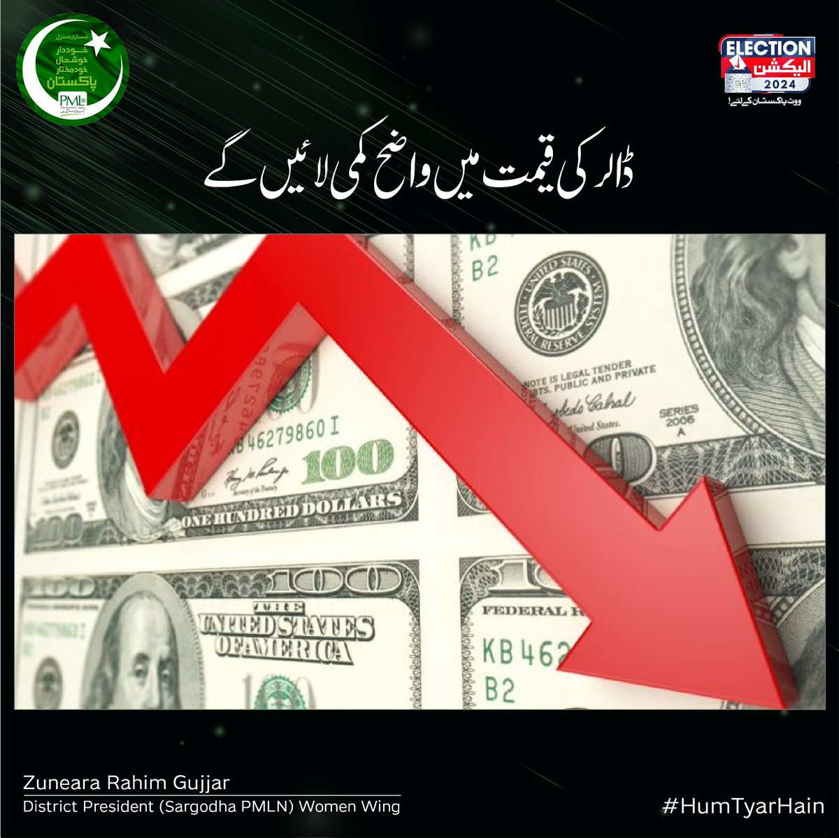ZunearaRaheem's tweet photo. If our policies had continued, the dollar would have been worth 40 or 50 rupees today, says Nawaz Sharif
#EconomicGrowth #PMLNLeadership #NawazSharifPolicies #DollarValue #RupeeStrength https://t.co/8s9vmknIGy