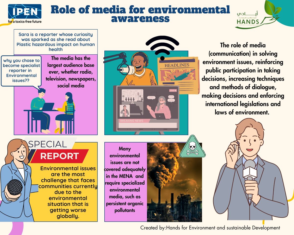 OrobAlrefai's tweet photo. Media specialized in environmental issues, especially those affecting human health, is extremely important because it is the main base for the public and the main source of knowledge for all segments of society.
#الإعلام #الصحافة #الأردن #الملوثات_السامة #ipen #media #toxins https://t.co/sQ7rlaiyXT