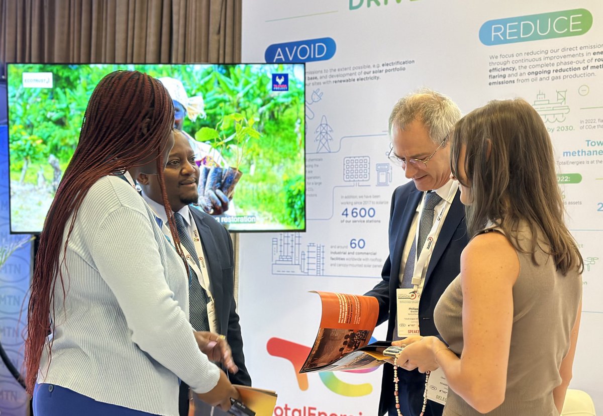 TotalEnergiesUG's tweet photo. #HAPPENINGNOW: Eighth edition of the Uganda International Oil and Gas Summit.
"The #UIOGS exhibition is an opportunity for companies to display their latest products & services to their target audiences."
Visit the TEPU booth for the latest literature on the #TilengaProject. https://t.co/ttHAQ4zX8H