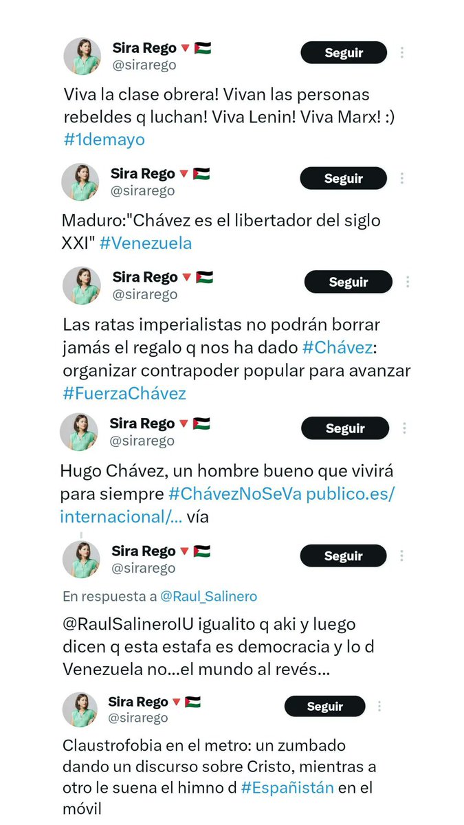 mehuelea's tweet photo. Buenos días, España
Ya tenemos una Ministra de ultra izquierda que va a cuidar de nuestros niños. Os dejo su currículum. Pasádlo, es cuestión de supervivencia https://t.co/iOATibvs8T