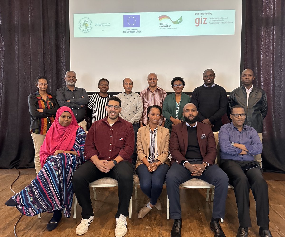 #IGAD Digital Health Project team is meeting in #Nairobi to discuss 2024 priority activities as a continuous effort to strengthen disease surveillance &amp; monitoring in the #IGAD Region. The project is funded by <a href="/UEaDjibouti/">UE à Djibouti</a> <a href="/BMZ_Bund/">Bundesentwicklungsministerium</a>, implemented by <a href="/giz_gmbh/">GIZ</a> &amp; coordinated by IGAD