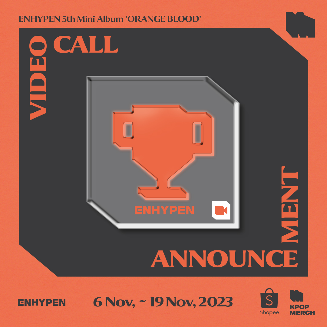KPOPMERCH x ENHYPEN Video Call EVENT Winner Announcement (1st
