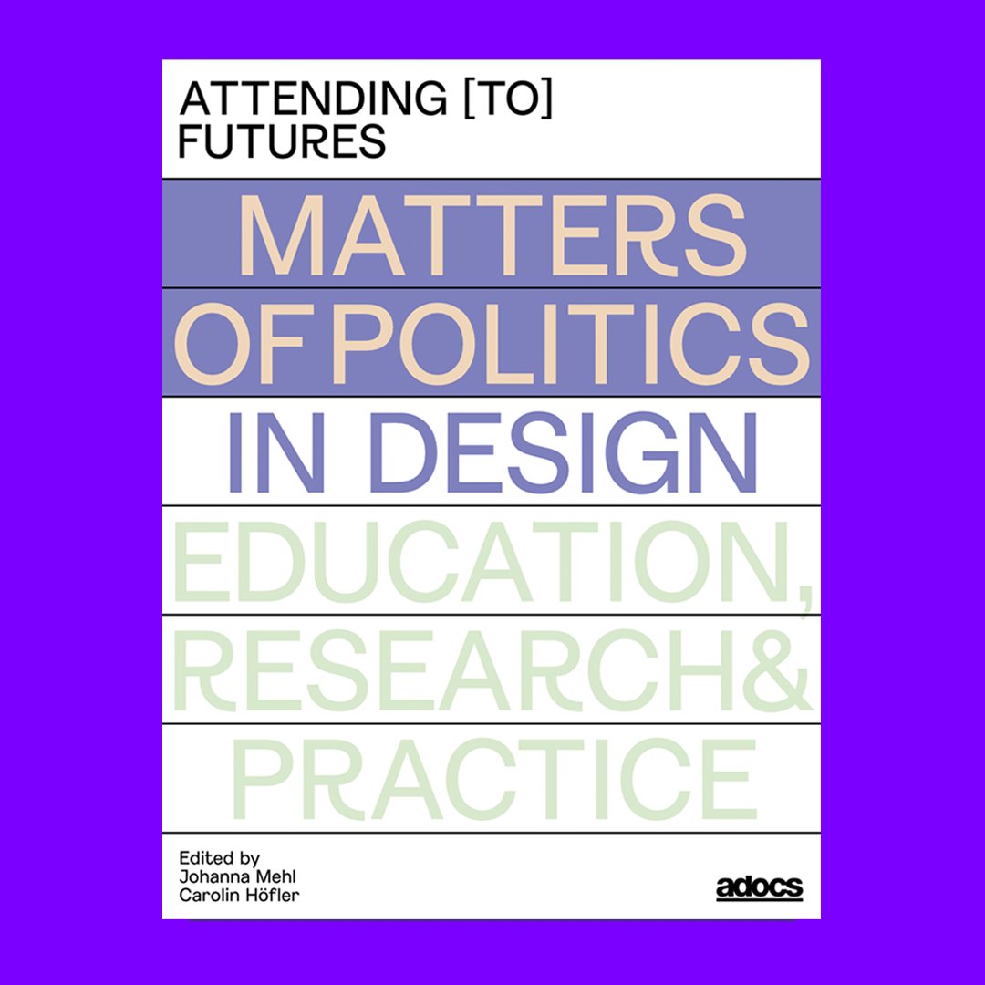 Come dwell in Ethernity with us, and indulge in a chapter dedicated to the designing and unraveling of the first edition of the Patadesign School 📖🌀✨Available in hardcover and open access in the new »Attending [to]  Futures« book: adocs.de/de/buecher/des… (eds. Mehl &amp; Höfler)