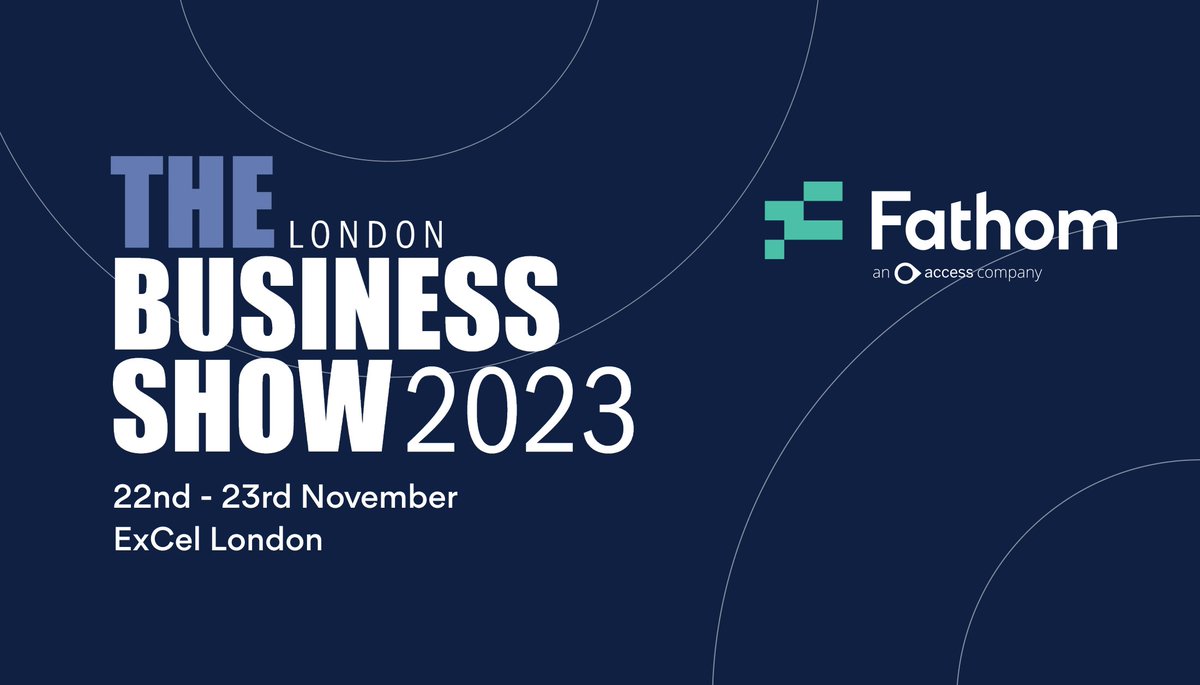 🚀 Excitement is building 🚀 The Business Show launches tomorrow at London’s ExCeL. Don't miss out on Europe's largest business event! Say hi to the Fathom team – we're here to help your business thrive. See you soon! Secure your free tickets here 👇 hubs.ly/Q028h6p_0