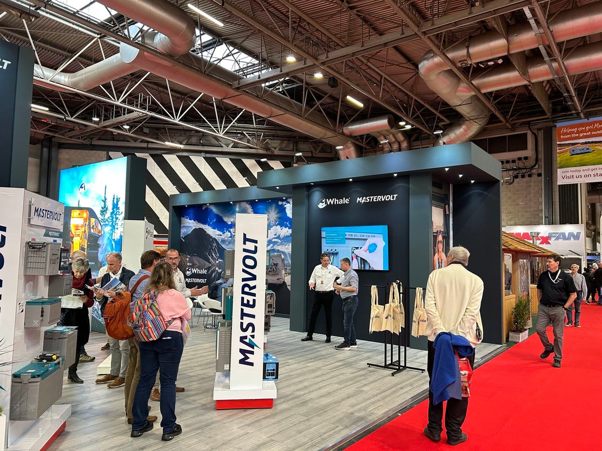 discoverepm's tweet photo. We recently showcased an impressive exhibition at the @NECCaravanShow with Navico Group.

The booth was a tech hub, featuring Whale &amp; Mastervolt products, expert chats, and live demos. More than just a display - it was an engaging experience!
Stay tuned for our upcoming projects. https://t.co/gRQdrms9SD