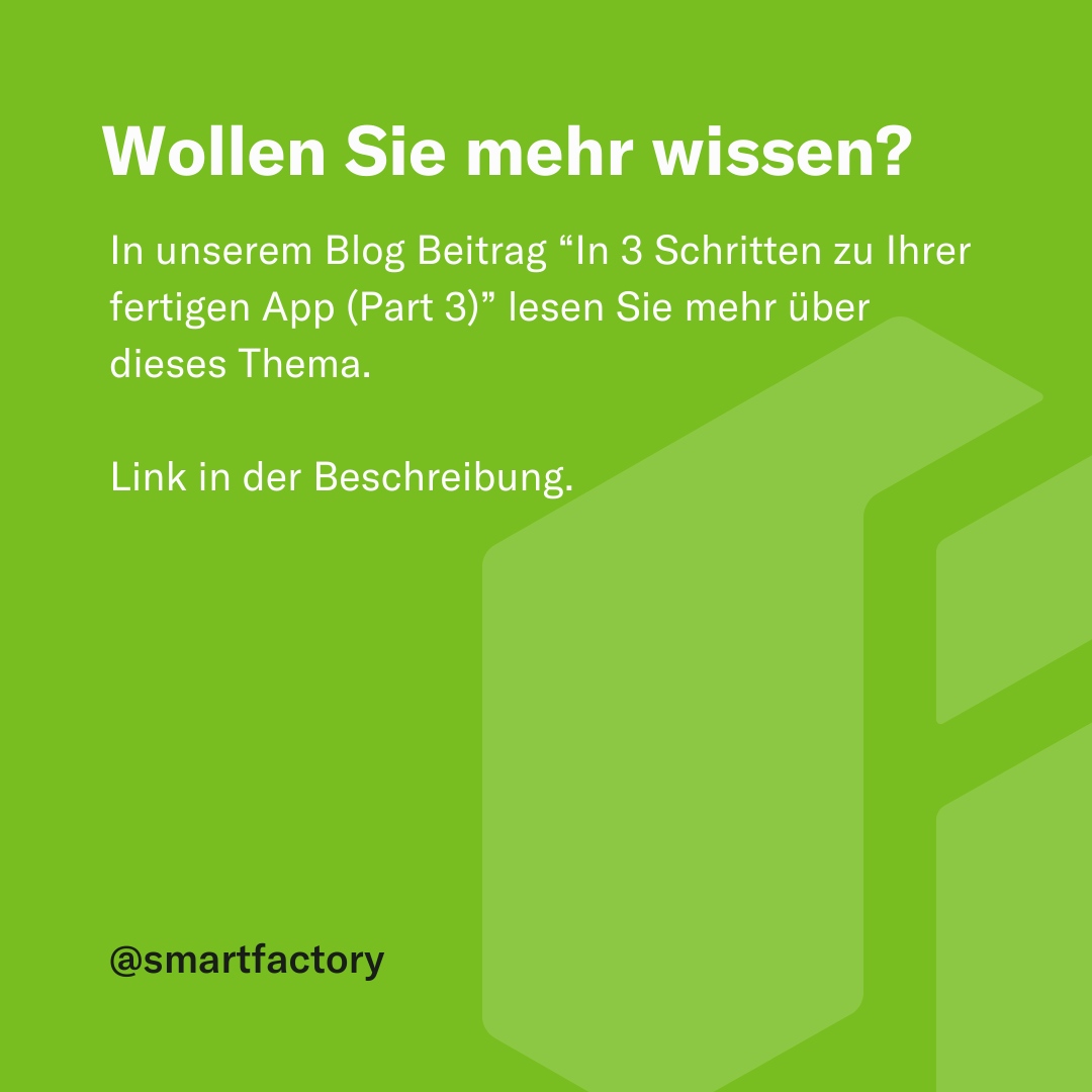 smartfactory_ch's tweet photo. Von der Idee zur fertigen Applikation.

Wie sieht der Prozess aus von Idee zur fertigen Applikation?

In unserer Agentur durchlaufen wir drei Phasen zur Entwicklung einer Applikation.

Mehr dazu in unserem Beitrag:
https://t.co/1NM9S2CwL2

#softwareentwicklung #appentwicklung https://t.co/cl5nSeQzjR