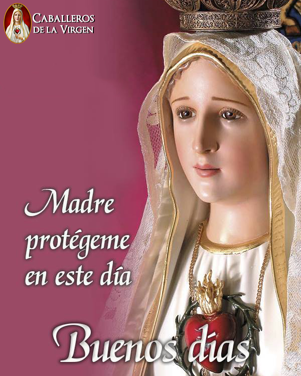 Cab_Virgen's tweet photo. ¡Buenos días!
Madre mía, no dejes de asistirme con tus consejos y de protegerme con tu santo manto en este día. https://t.co/Jcweiy1neq