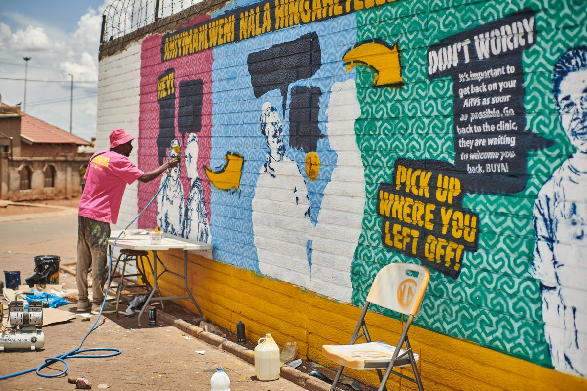 modernart4sa's tweet photo. We had a great time eChiawelo this past weekend! Here is a sneak peek of the Activation.  If you are looking for support as you come #BacktoCare check out the #ModernART app for all our treatment information resources. https://t.co/KeJbsUZLsy