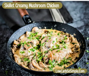 lowcarbsosimple's tweet image. My Skillet Creamy Mushroom Chicken  keto dish is full of flavor and umami,  a delicious and simple one-pan meal! 

Find my recipe here: lowcarbsosimple.com/easy-5-ingredi…

#onepanmeal  #ketomeal #chicken  #lowcarbsosimple