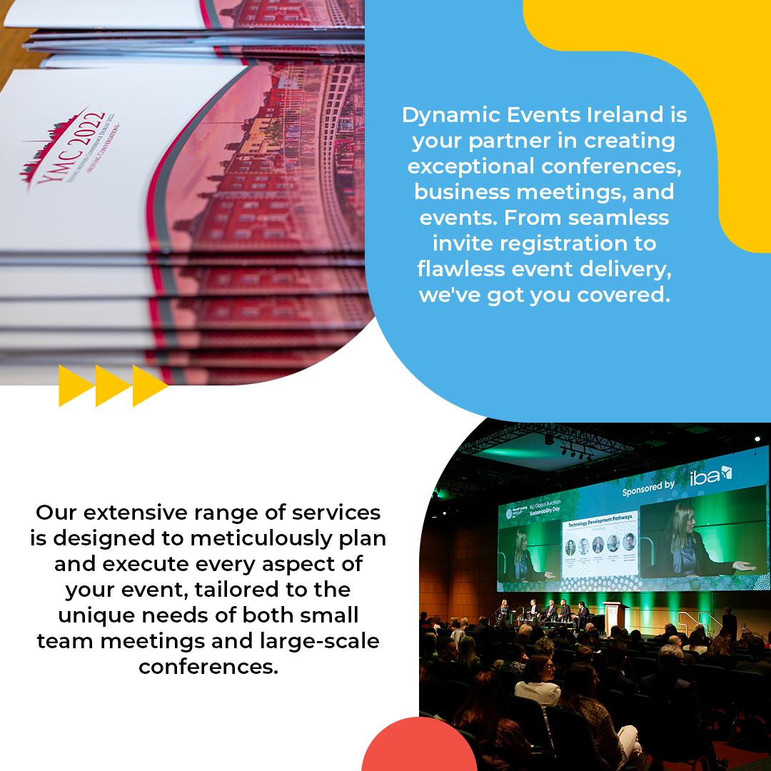 DynamicEventsIE's tweet image. Are you excited about planning your 2024 Kick-Off Conference? Look no further!

Reach out today for a friendly, obligation-free chat about how we can take the hassle out of organising your meeting or conference. 

#DynamicEvents #KickOffConference #EventPlanning #2024KickOff