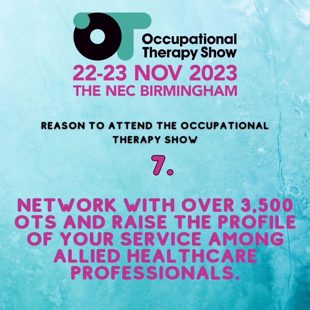 ONE MORE DAY UNTIL THE OCCUPATIONAL THERAPY SHOW!!🛌 😲 It’s finally here – get ready to meet all your peers under one roof in two days of educational learning. There is still a chance to get your FREE ticket: buff.ly/44yj11L See you tomorrow 😀