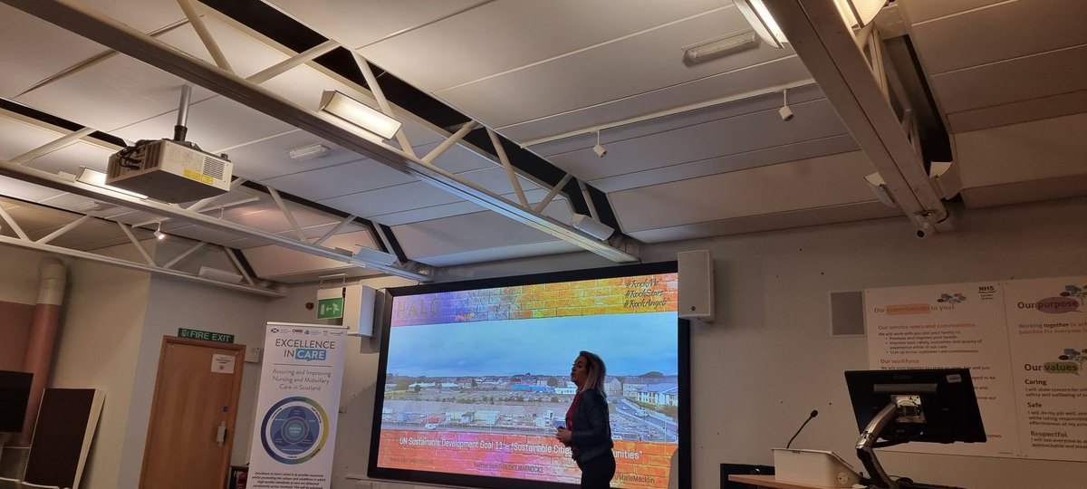NHSaaaEiC's tweet photo. Our @nhsaaa #AANMAHPLearningFromExcellence23 Keynote Speaker @MarieMacklin @HALOKILMARNOCK1 shared learning #PersonLed #PowerOfPeople #Vision #Transformation #Leadership Thanks for sharing your journey. https://t.co/JOgRDQl1zz
