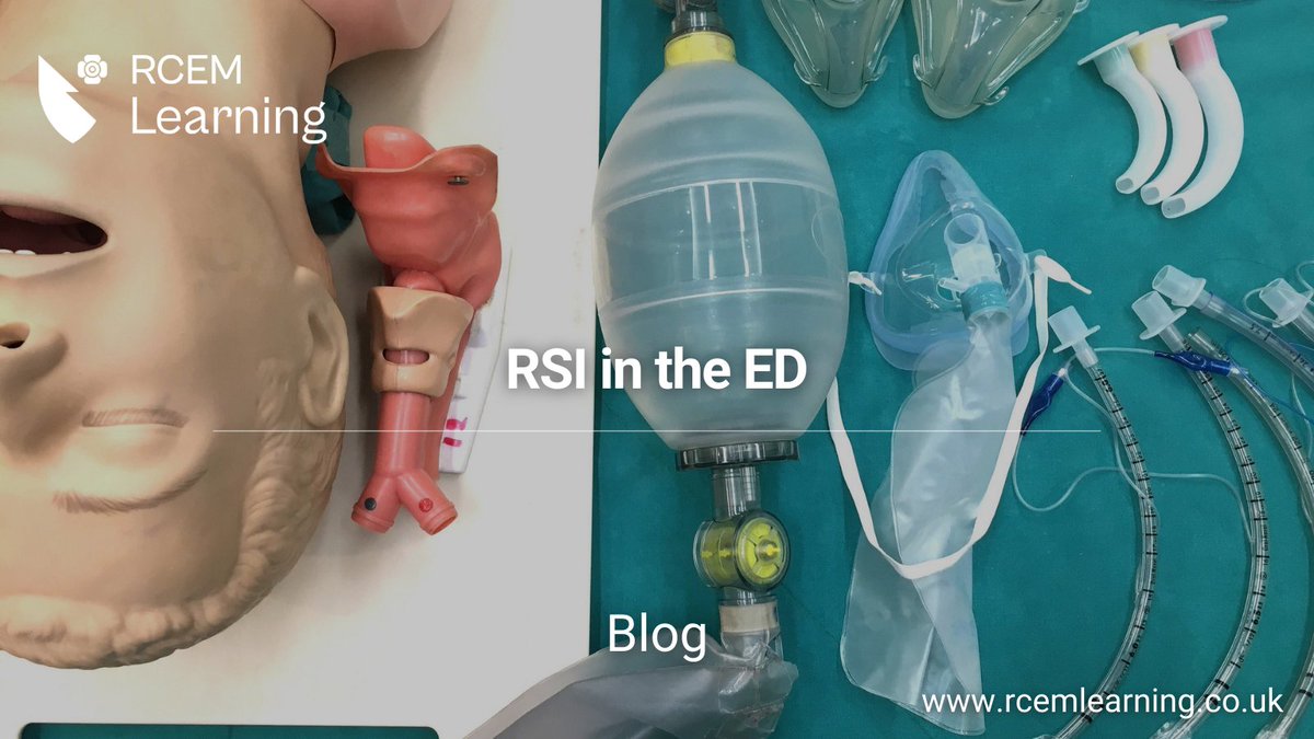 NEW: This blog looks at RSI from the eyes of the “assistant” - this might be the Resus nurse, the ED FY2, or a non-airway trained ED registrar. 

Comment below and leave us your thoughts, feedback and comments.

Read the #Blog here: rcemlearning.co.uk/foamed/rsi-in-…