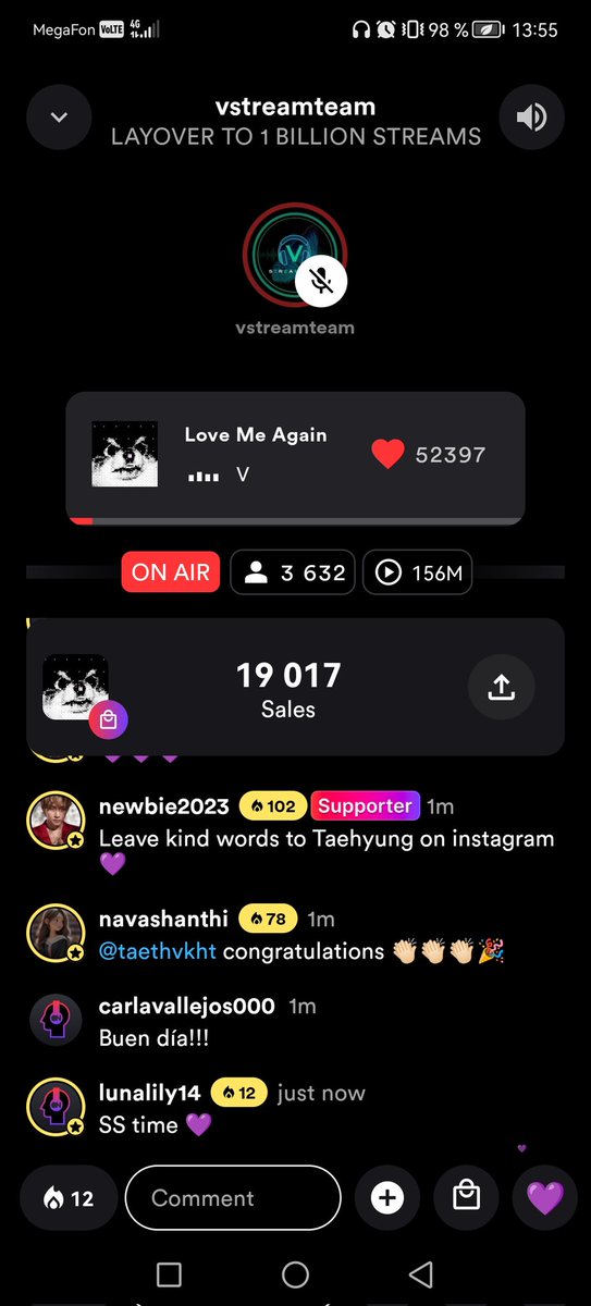 taemixtape's tweet photo. @taeguide LayoVer to 1 billion https://t.co/hErR3S9ZYa